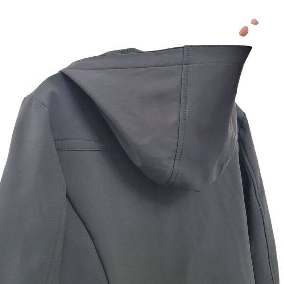 Nautica Black Zip Up Hoodie Jacket Size: M - Picture 9 of 14